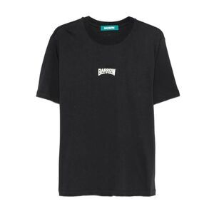 BARROW Unisex Graphic Print Cotton T-Shirt Unisex BLACK T-Shirts